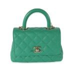 Chanel green bag