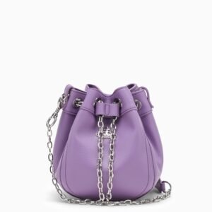 Vivienne Westwood Chrissy Small Bucket purple bag
