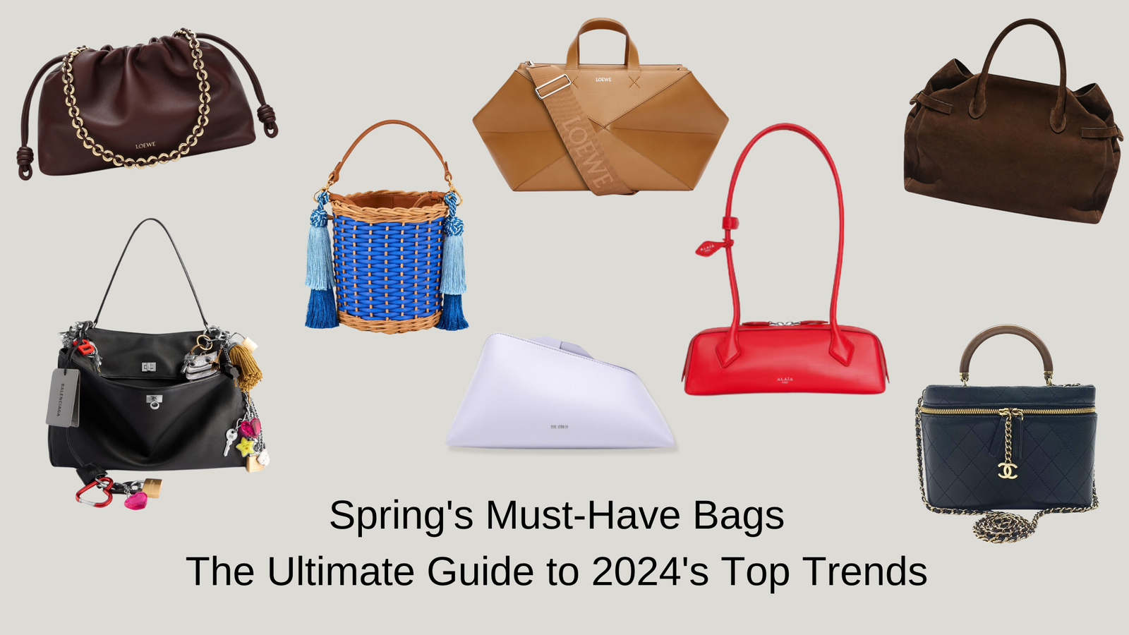 Spring's Must-Have Bags 2024's Top Trends