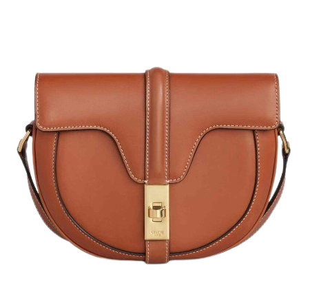 Celine Tan Small Natural Leather Besace 16 Bag