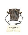 Fendi Tobacco Mon Tresor Bucket Bag