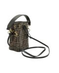 Fendi Tobacco Mon Tresor Bucket Bag