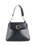 Chloe Black Medium C Shoulder Bag