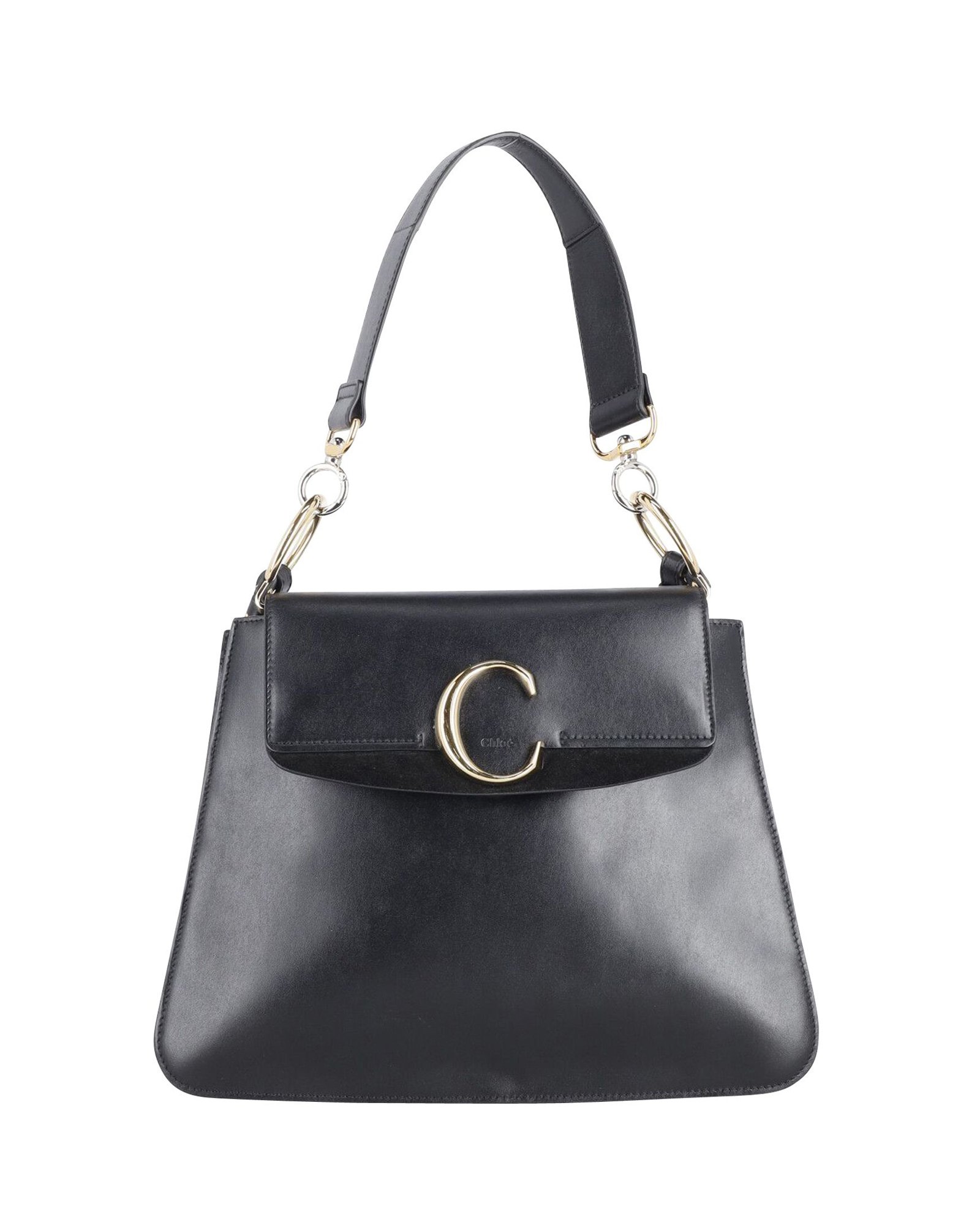 Chloe Black Medium C Shoulder Bag
