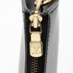 Louis Vuitton Black Epi Leather Pochette Accessories Shoulder Bag