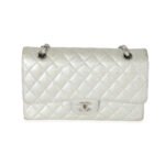 Chanel 21K Glitter Caviar Medium Classic Double Flap Bag