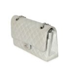 Chanel 21K Glitter Caviar Medium Classic Double Flap Bag