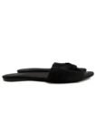 The Row Black Silk Slides 39