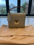 Louis Vuitton Silver Vernis Spring Street Top Handle Bag