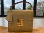 Louis Vuitton Silver Vernis Spring Street Top Handle Bag