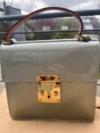 Louis Vuitton Silver Vernis Spring Street Top Handle Bag