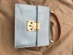 Louis Vuitton Silver Vernis Spring Street Top Handle Bag