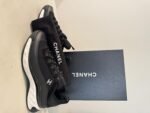 Chanel Black Runner Sneakers Size 42