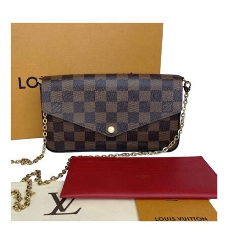 Louis Vuitton Damier Ebene Felice GM Shoulder Bag