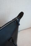 The Row Black Lux Leather Tote Bag