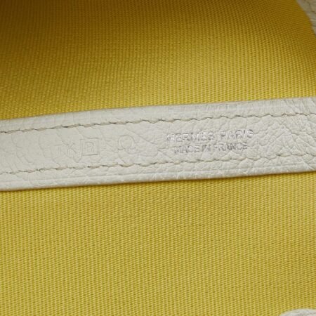 Hermes Yellow Toile Garden Party TPM