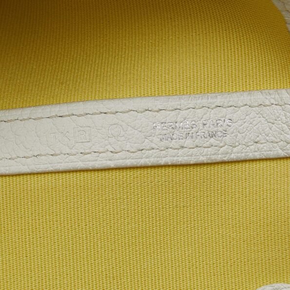 Hermes Yellow Toile Garden Party TPM