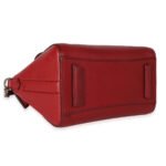 GIVENCHY Red Goatskin Mini Antigona Bag