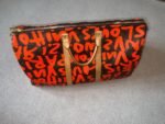 LOUIS VUITTON x Stephen Sprouse Orange/Monogram Keepall 50