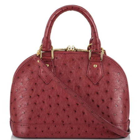 Louis Vuitton Ostrich Alma BB Bag