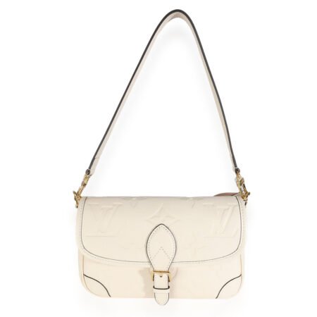 Louis Vuitton Cream Giant Monogram Empreinte Diane