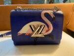 Louis Vuitton Epi Flamingo Twist MM Shoulder Bag