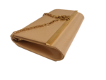 Louis Vuitton Beige Monogram Vernis leather Ana chain wallet