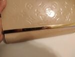 Louis Vuitton Beige Monogram Vernis leather Ana chain wallet