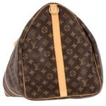 Louis Vuitton Brown Canvas Keepall Bandoulière 55 Bag