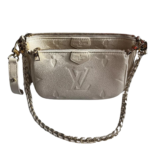 Louis Vuitton Empreinte Monogram Giant Multi Pochette Accessoires Cream