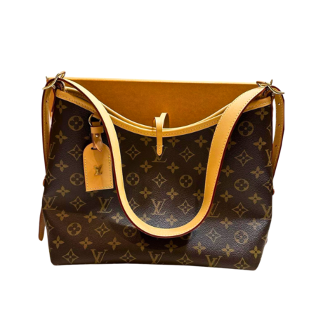 Louis Vuitton Black Giant Monogram Empreinte Carryall MM