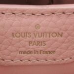 Louis Vuitton Pink Taurillon Embellished Flower Crown Capucines PM